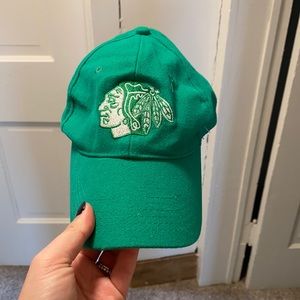 Blackhawks hockey hat
